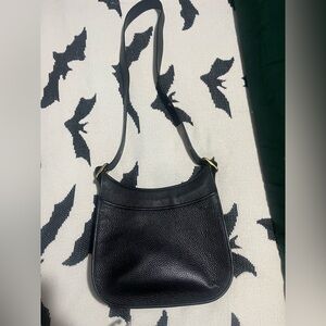 Coach Black Leather Shoulder Bag